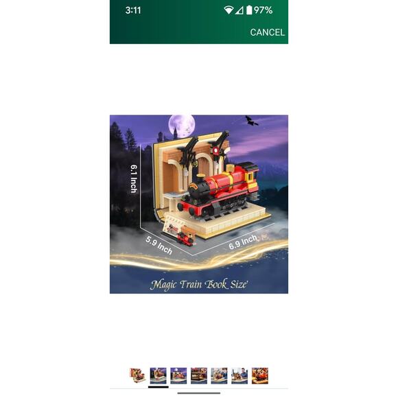 Magic Express Train Station Building Toy STEM Creative Education Toy (929 PCS) - Picture 7 of 8